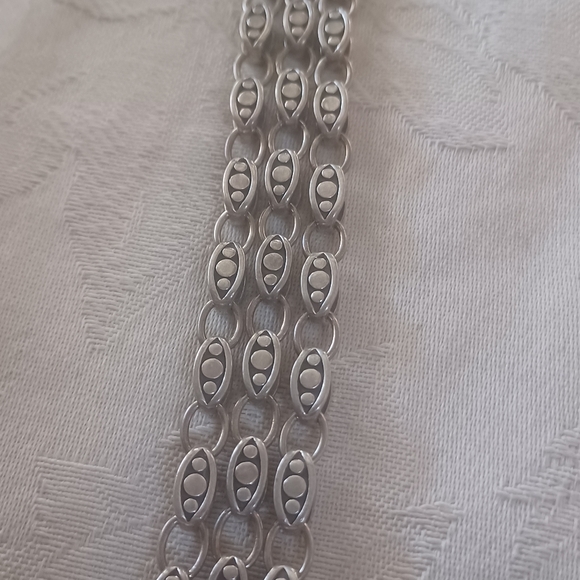 John Hardy Dot 3 Strand Link Bracelet, Sterling Silver - Picture 6 of 15